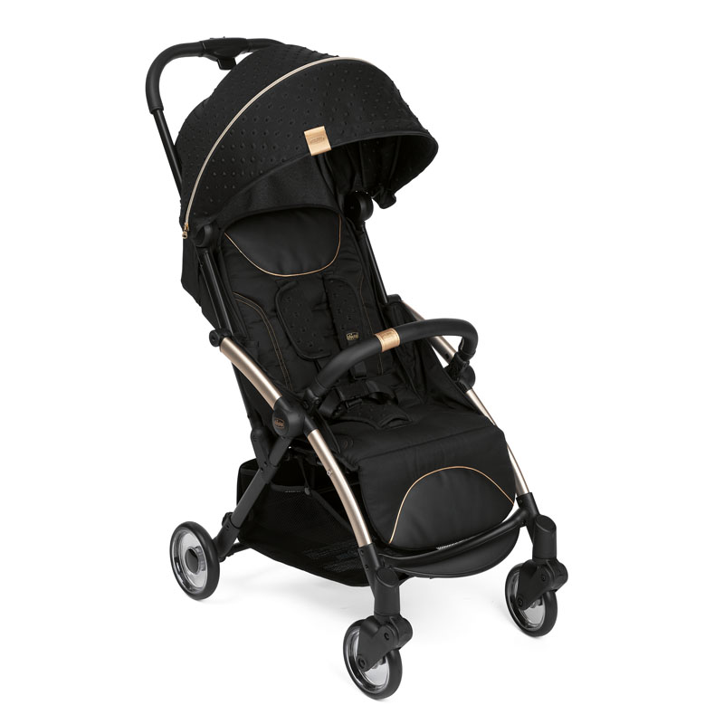 Chicco Goody XPlus Stroller - Black Re Lux