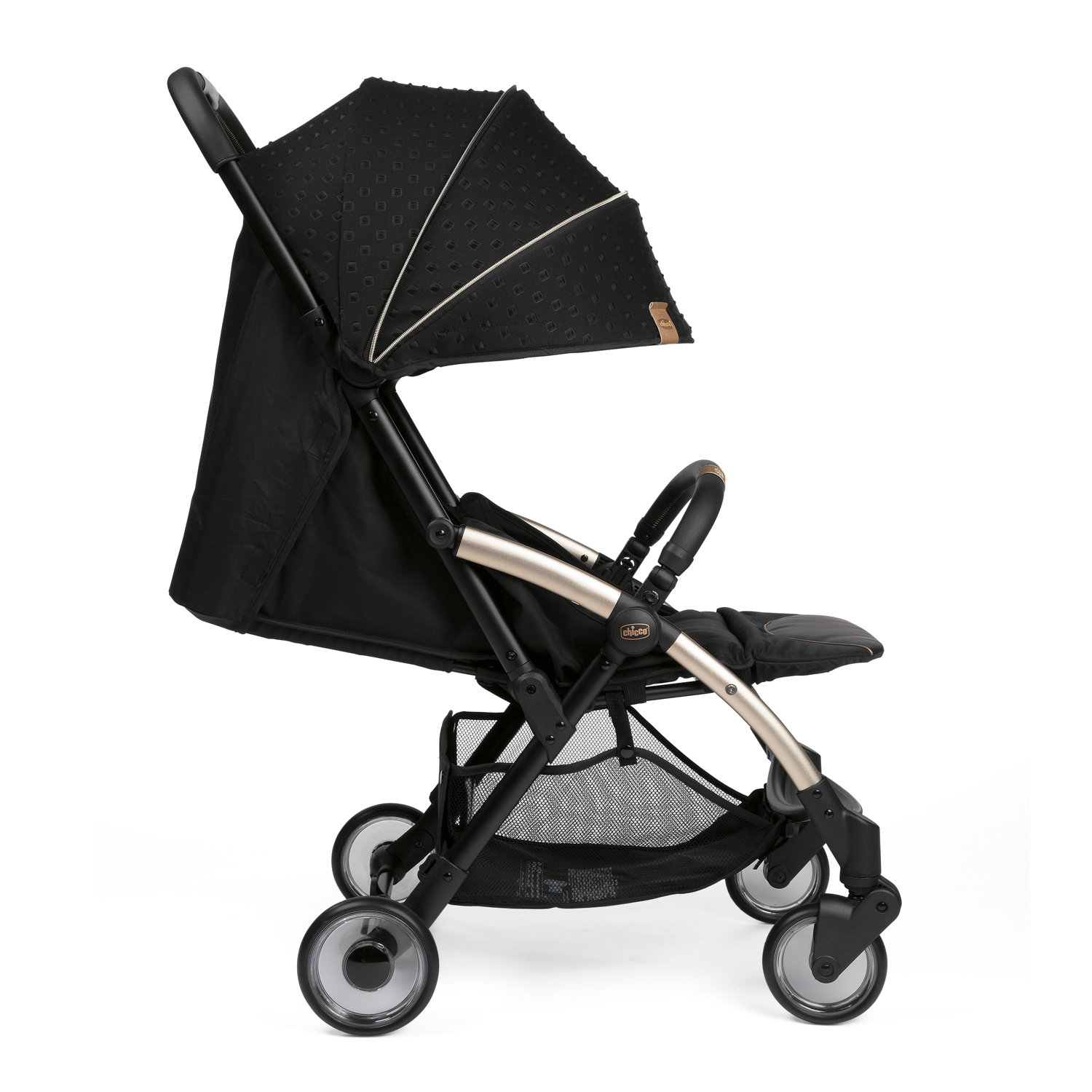 Chicco Goody XPlus Stroller - Black Re Lux