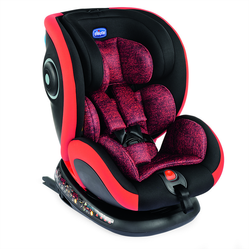 Chicco Seat4Fix Baby Carseat Poppy Red