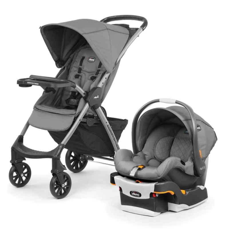 Chicco Mini Bravo Plus Travel System - Slate USA