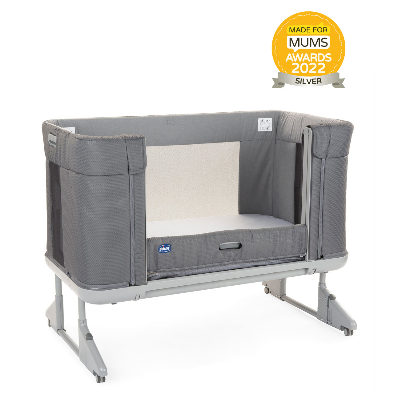 Chicco Next2Me Forever Cosleeping Cot - Moon Grey