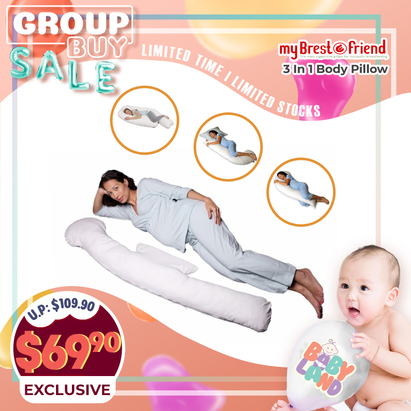 Zenoff My Best Friend 3 In 1 Pregnancy Body Pillow