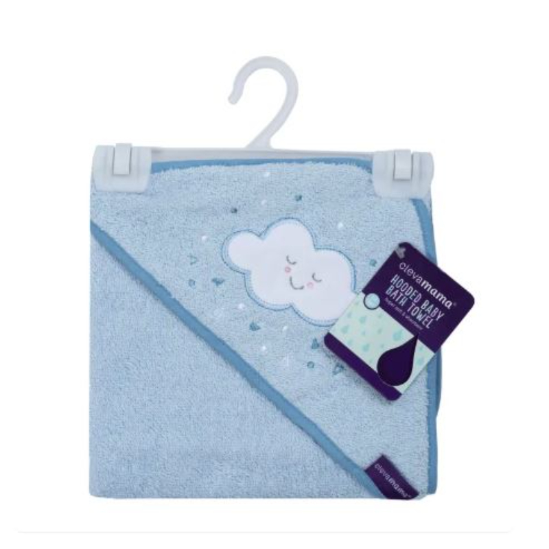 Clevamama Soft Cotton Hooded Baby Bath Towel - BUY 1 GET 1 FREE