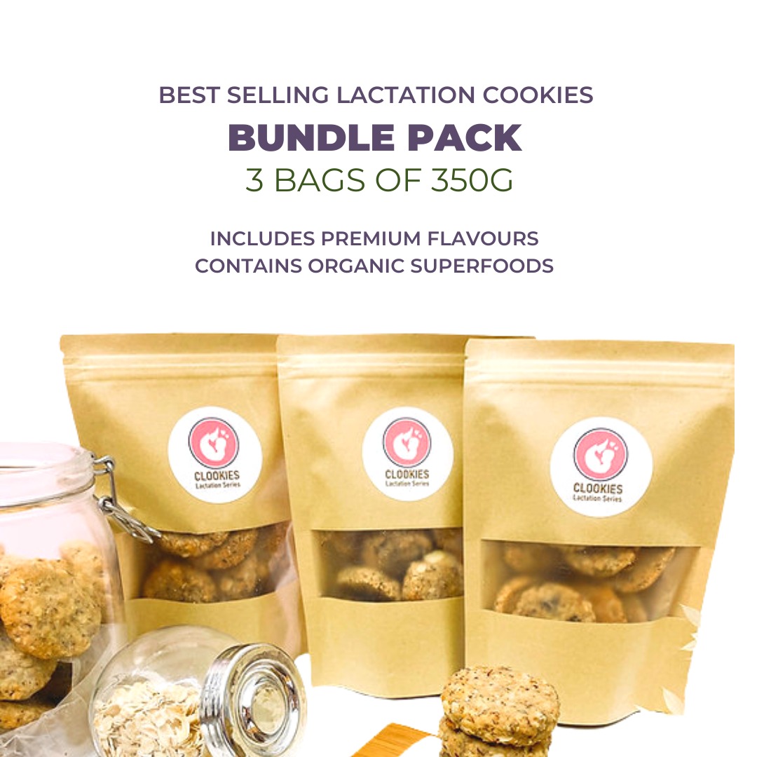 Clookies Lactation Cookies 3x350g [Bundle Pack]