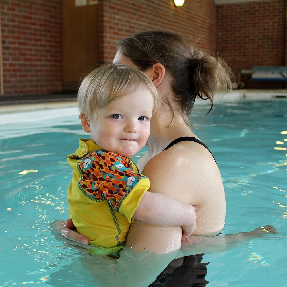 baby-fair Close Parent Swim Nappy + Rash Vest Bundle - Monkey