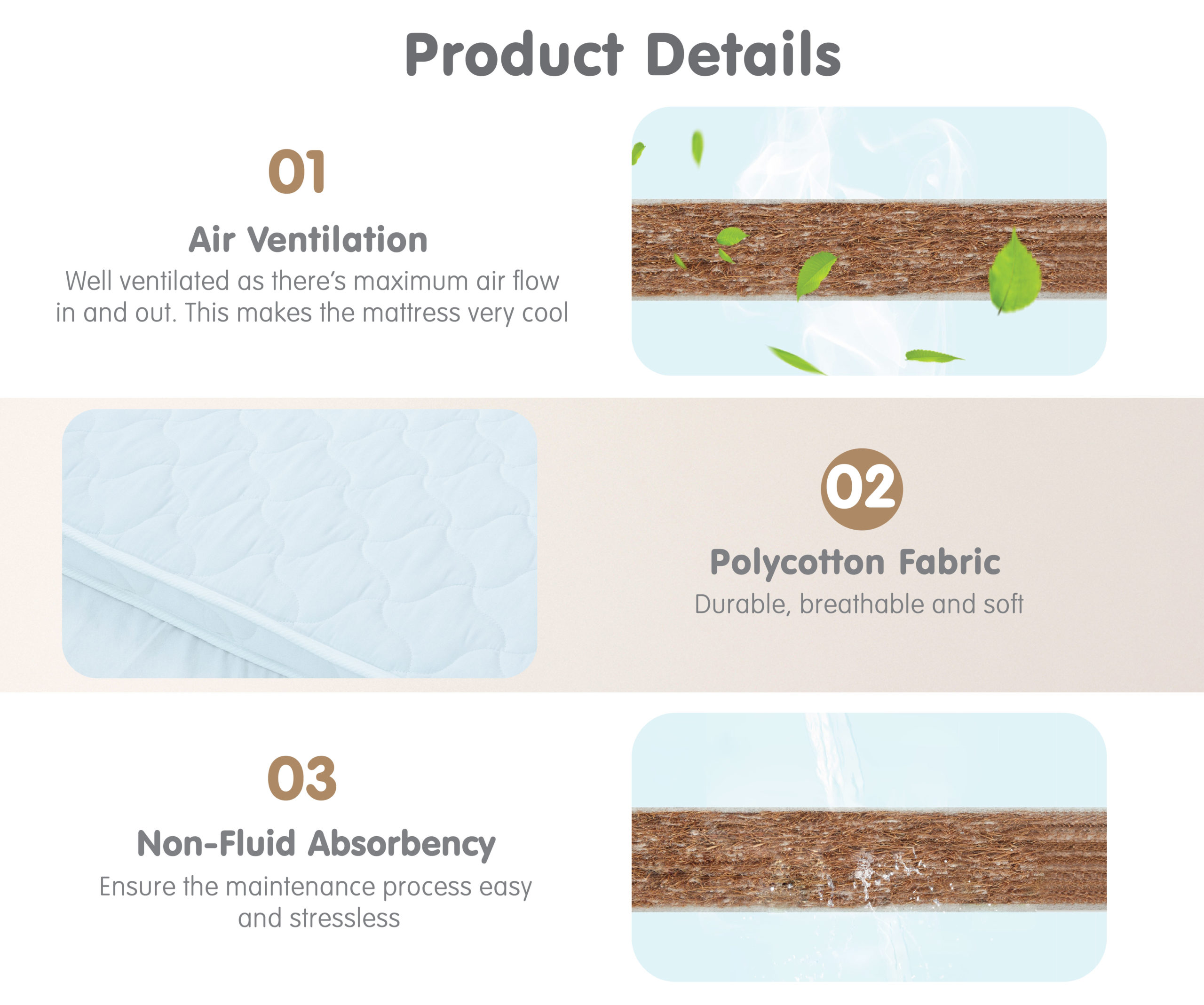 Babylove Coconut Fiber Mattress