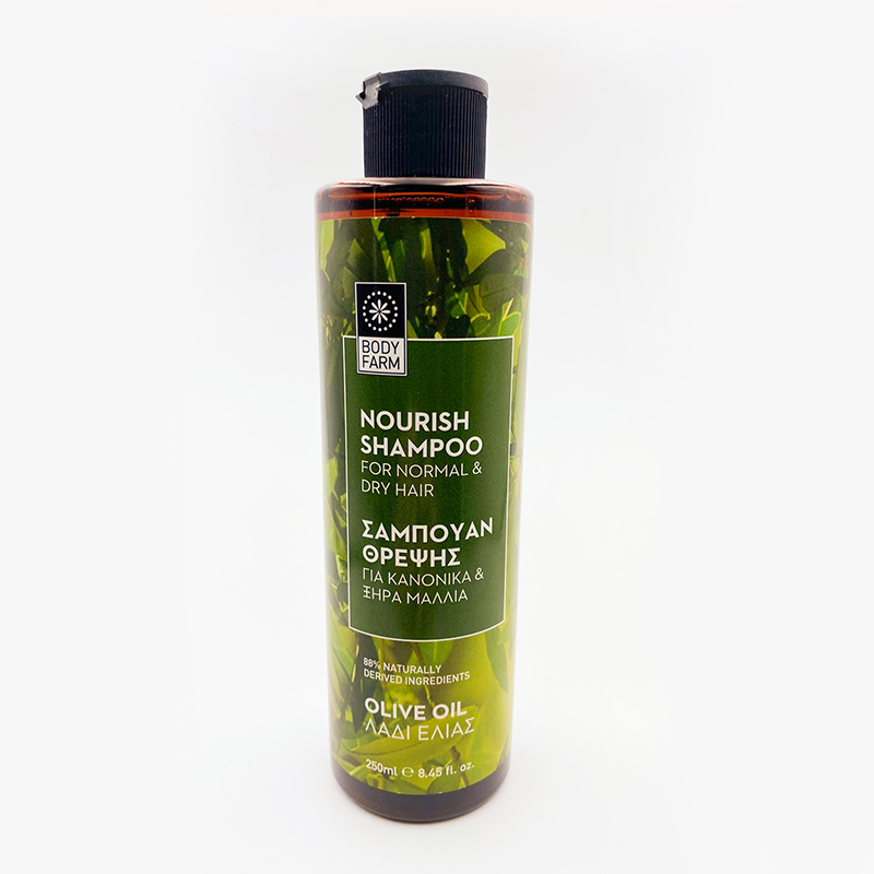 BodyFarm Shampoo Olive Oil 250ml (Expiry Nov-25)