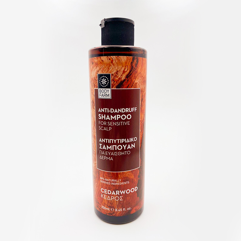 BodyFarm Shampoo Cedarwood 250ml (Expiry Dec-24)