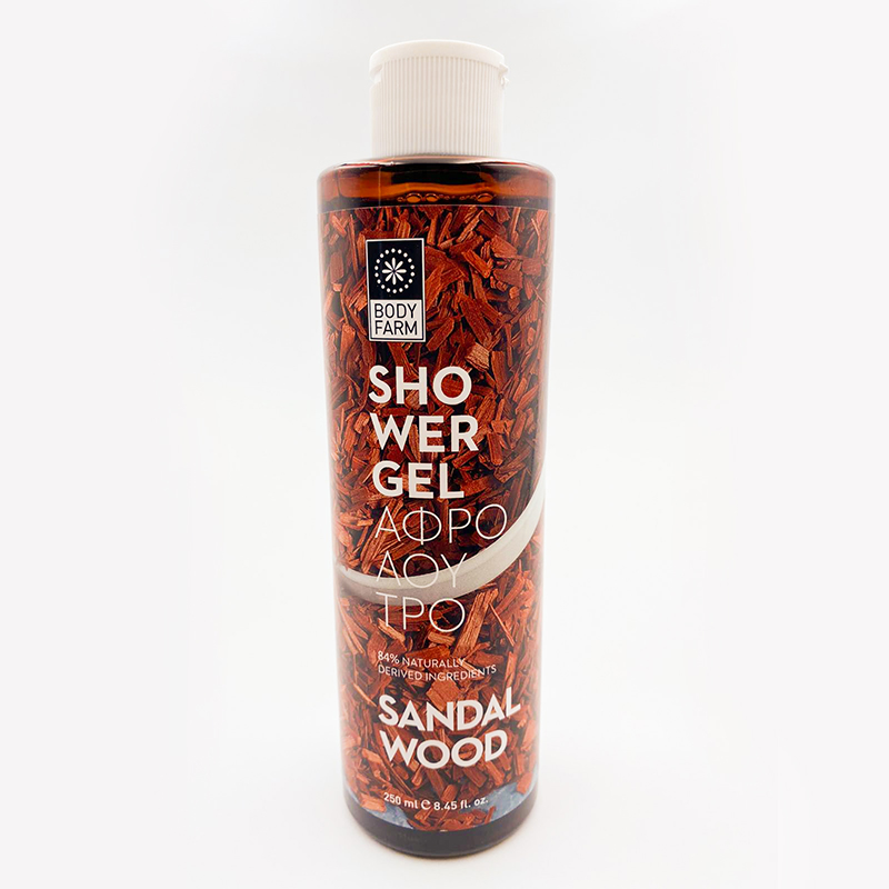BodyFarm Shower Gel Sandalwood 250ml (Expiry Oct-25)