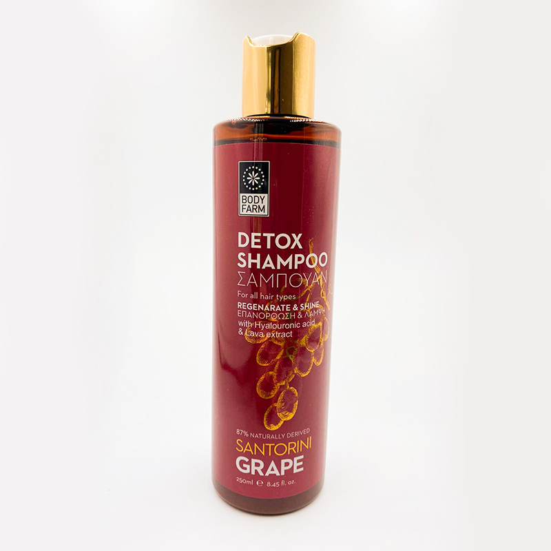 BodyFarm Santorini Grape Shampoo 250ml (Expiry Jan-25)