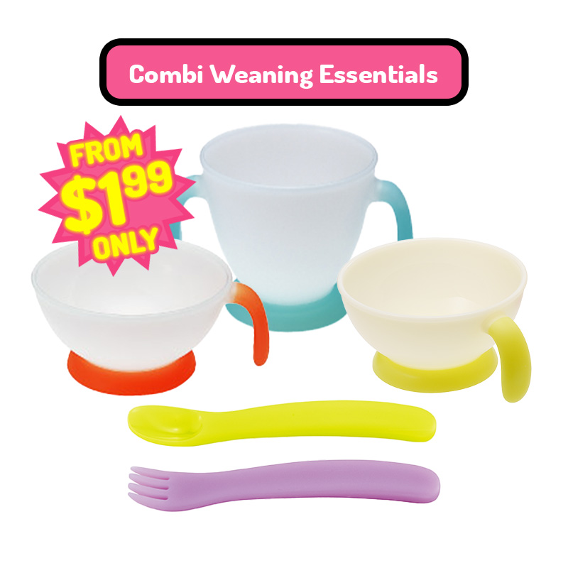 Combi Weaning Essentials from $1.99 ONLY!