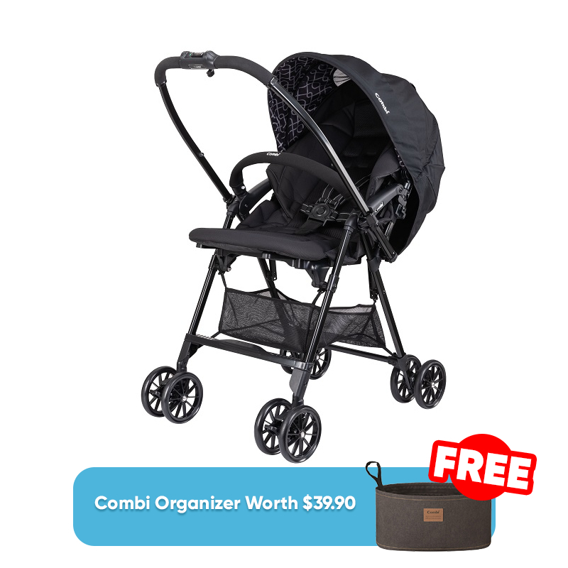 Combi Neyo Plus Stroller (0-48 Months) + FREE GIFT