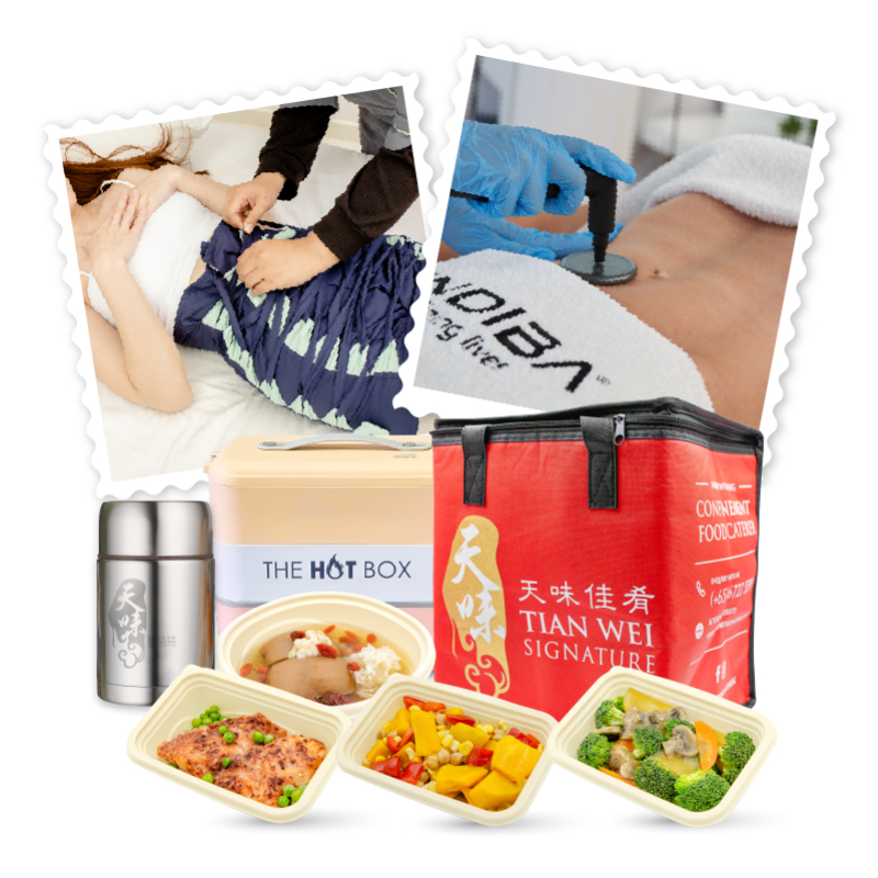 Tian Wei, PNSG & Mumsrelle Comprehensive Confinement Combo *Deposit First*