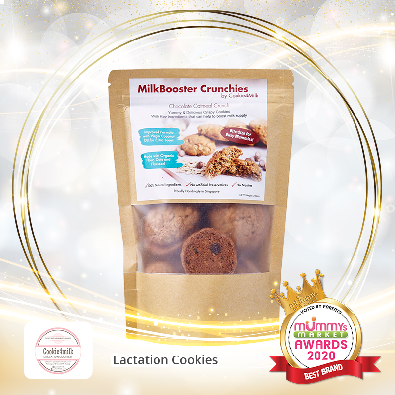(Macadamia Chocolate Oatmeal)Cookie4Milk Milkbooster Crunchy Lactation Cookies BUNDLE DEAL 2 PKT 