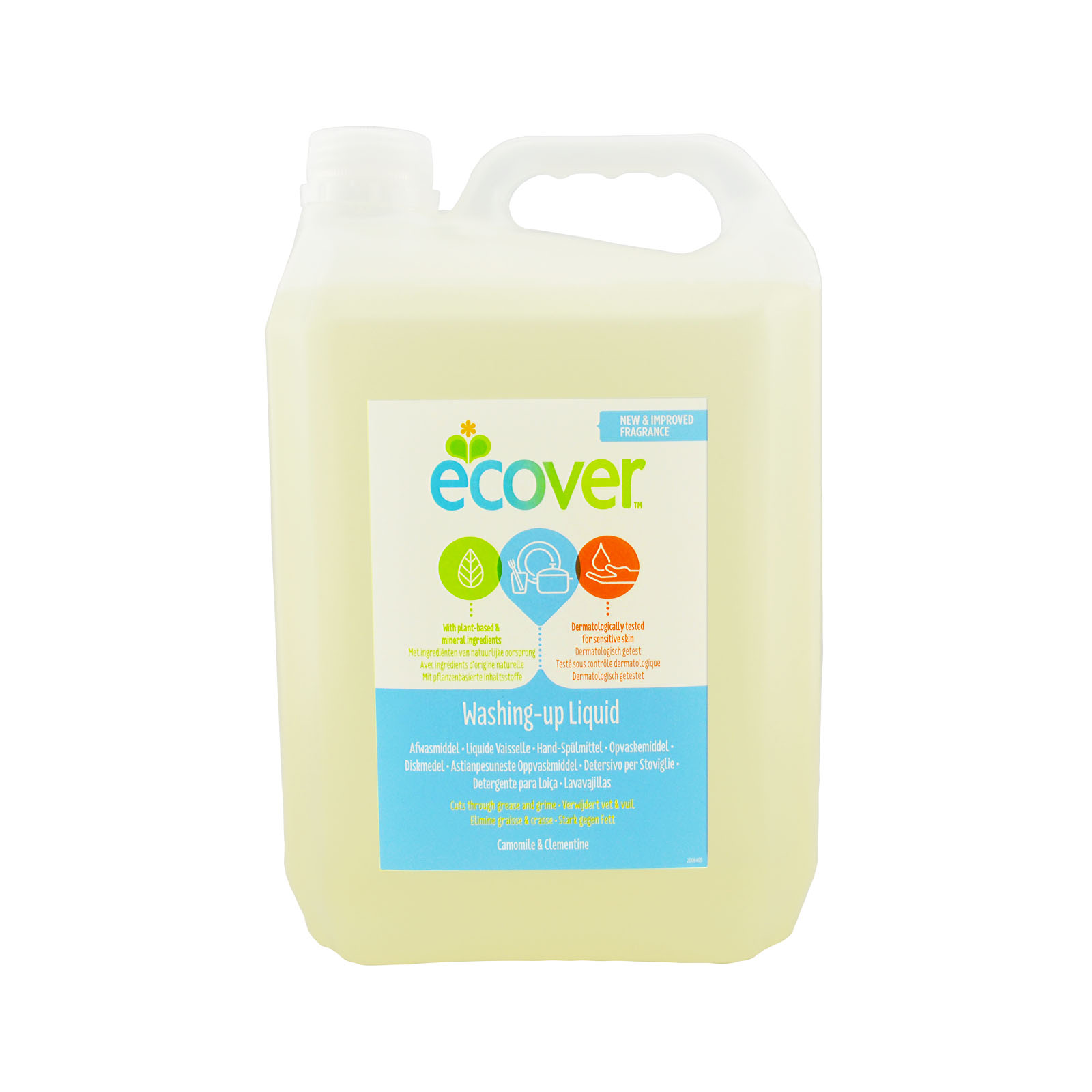 Ecover Washing-up Liquid Refill - Camomile & Clementine (5L)