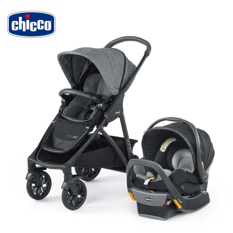 Chicco Corso Primo Cleartex Travel System Aspen USA