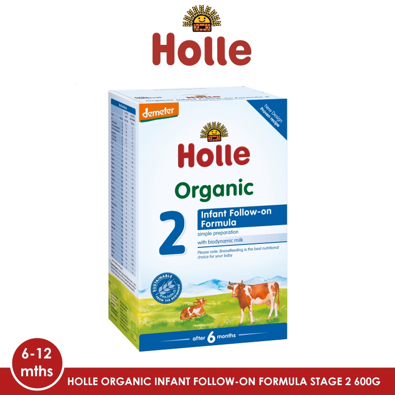 HOLLE Organic Infant Follow-on Formula 2 600G