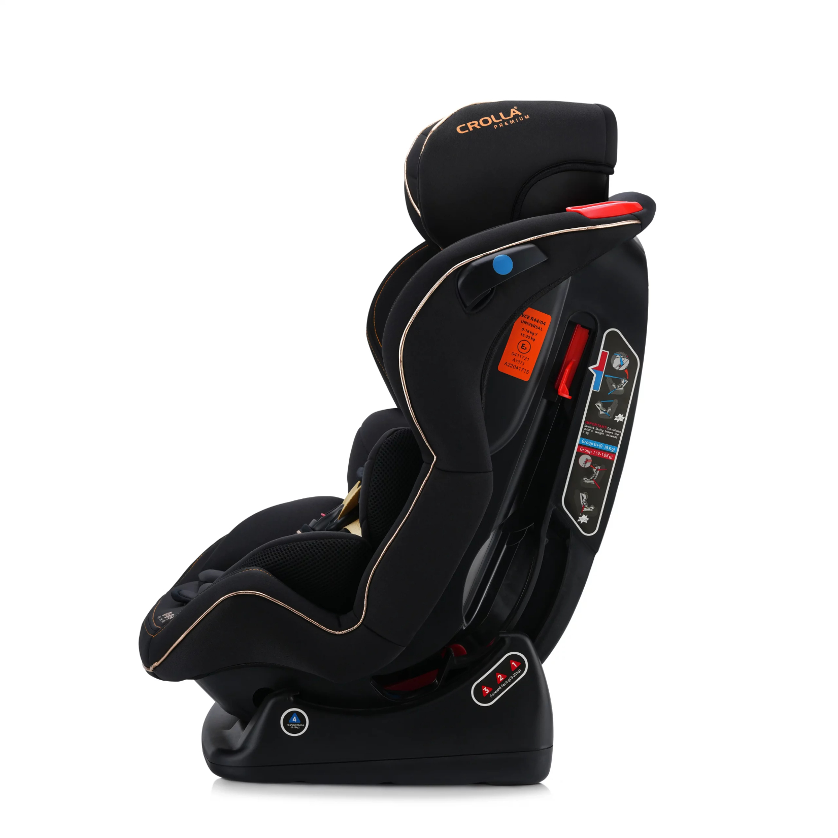Crolla Alpha Gold Carseat ( Newborn to 7Y)