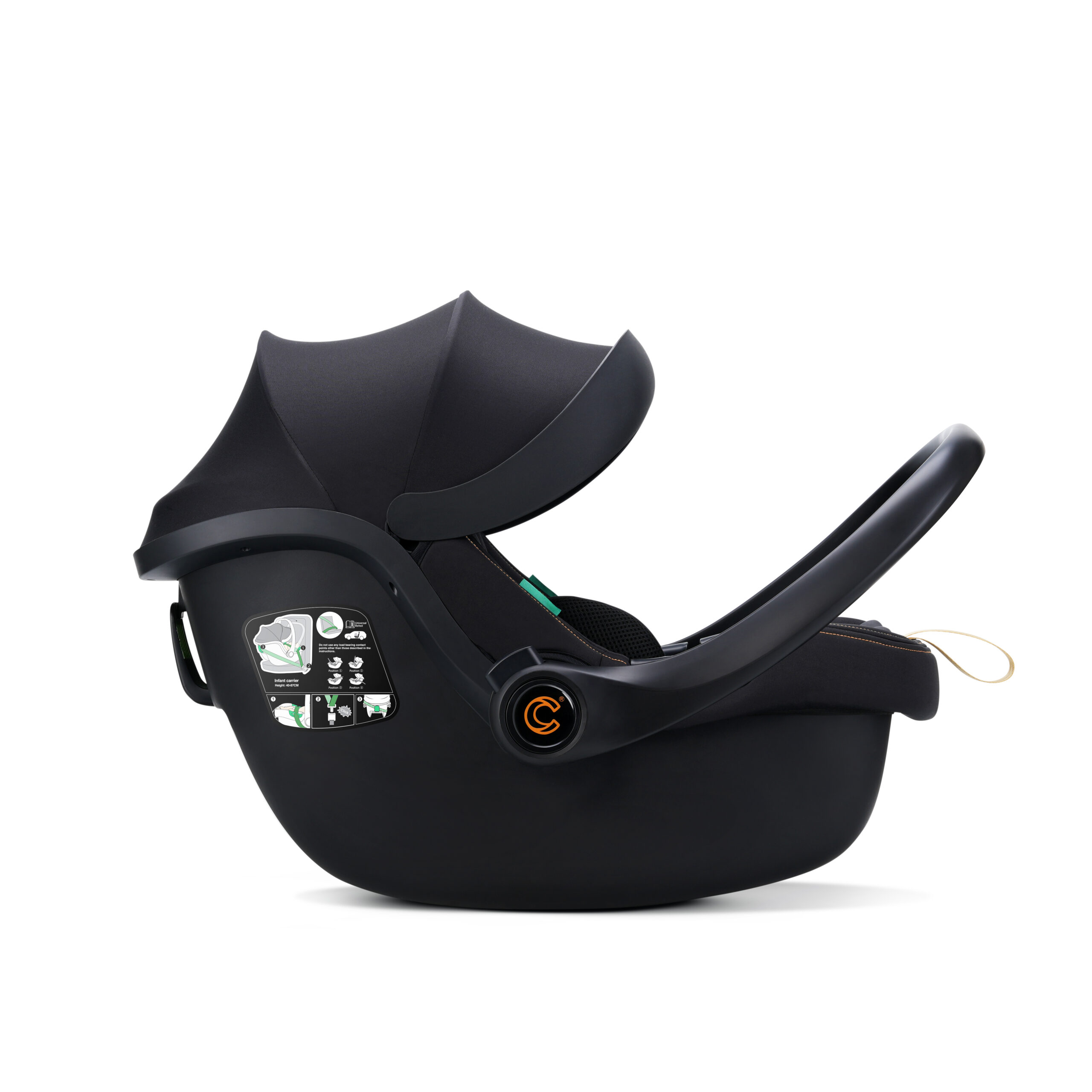 Crolla Ezzy I-size Car Seat - Pebble Grey