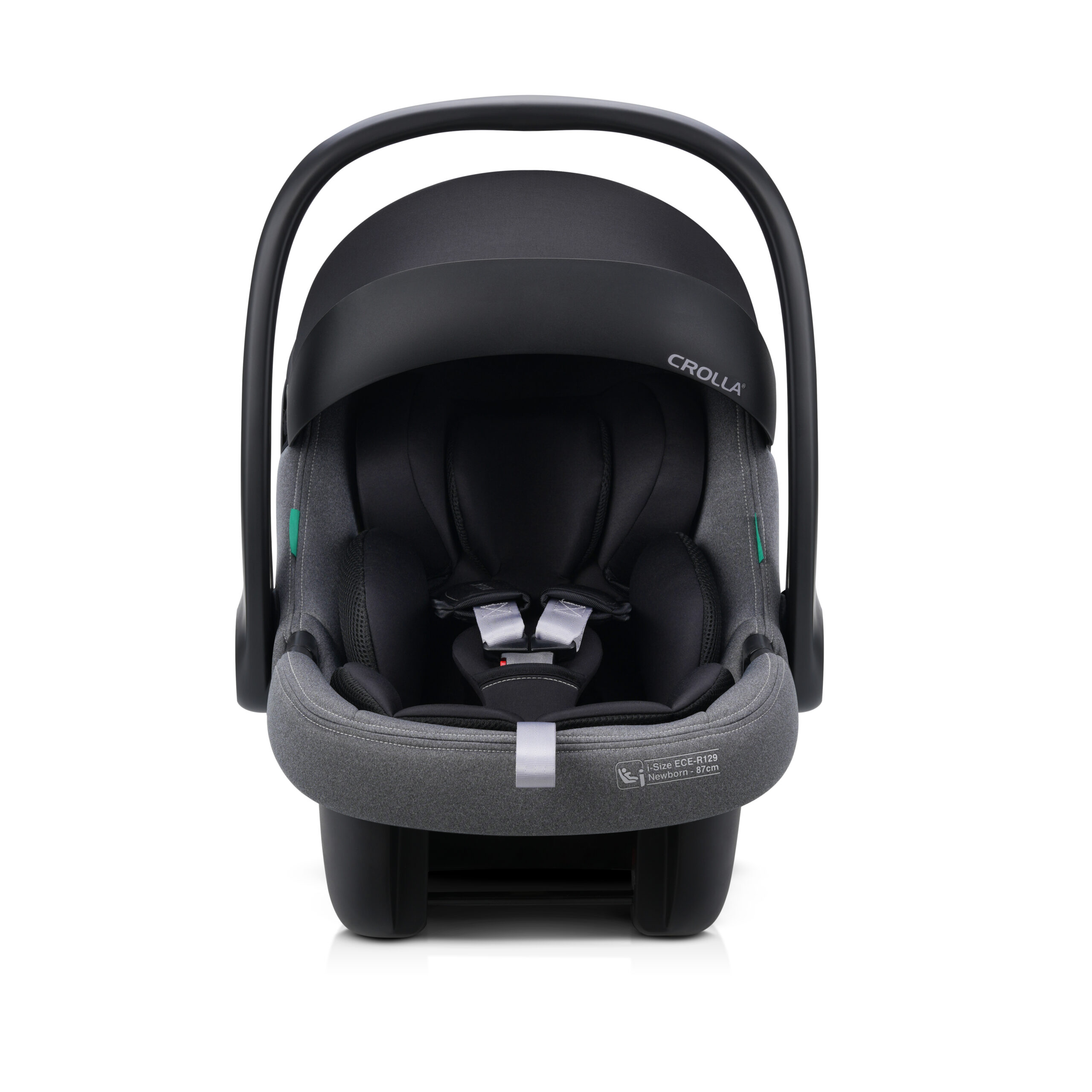Crolla Ezzy I-size Car Seat - Pebble Grey