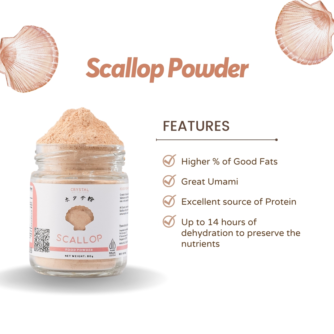 Crystal of the Sea Scallop Powder (20g)