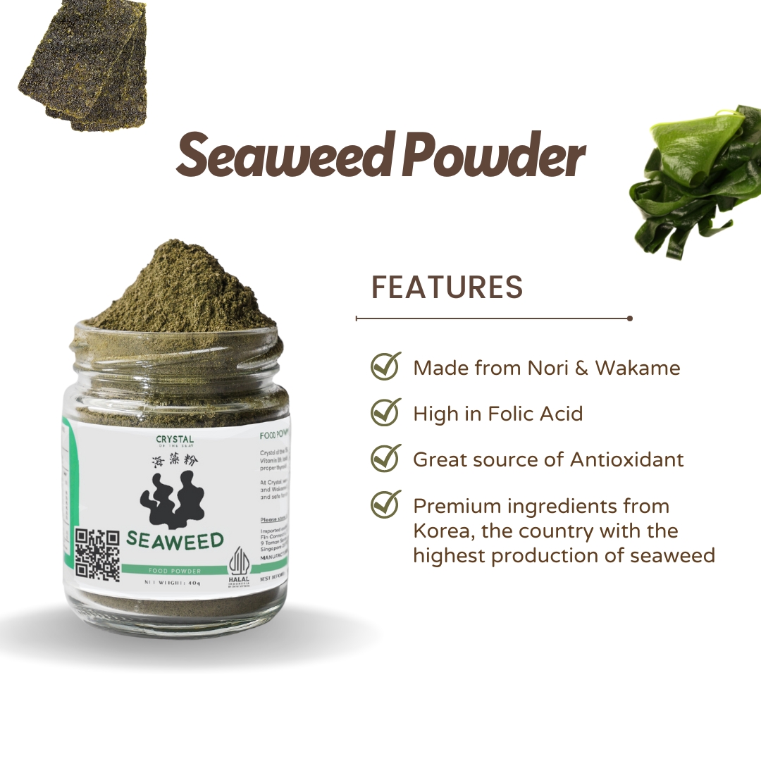 Crystal of the Sea Seaweed Food Powder (10g)