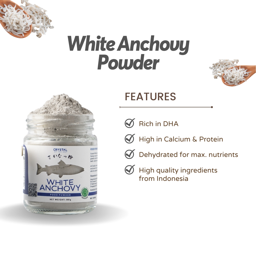 Crystal of the Sea White Anchovy Powder (80g)