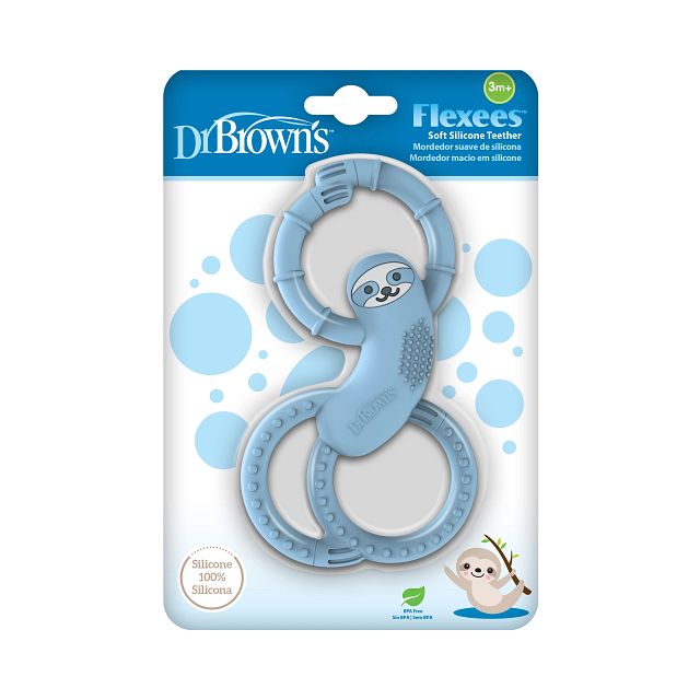 Dr Browns Sloth Long Limbed Silicone Teether