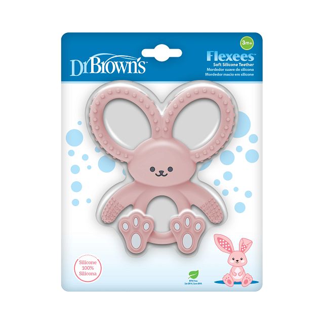 Dr Brown's Bunny Long Limbed Silicone Teether 