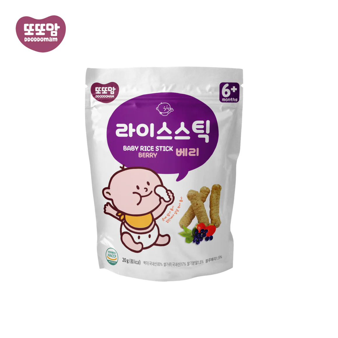 DDODDOMAM Baby Rice Stick 20g - Bundle