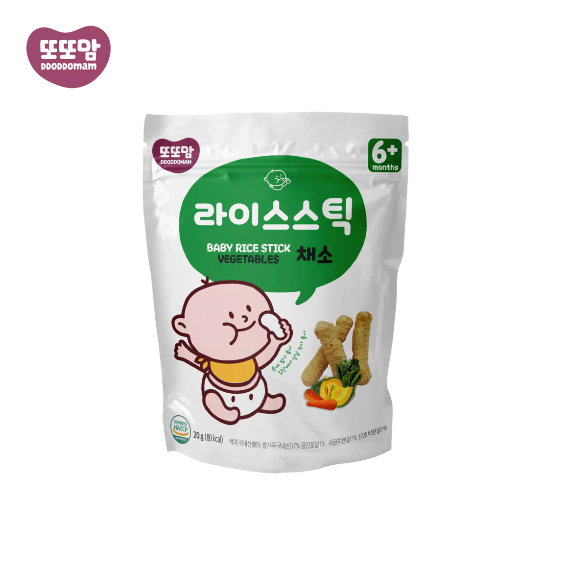 DDODDOMAM Baby Rice Stick 20g - Bundle