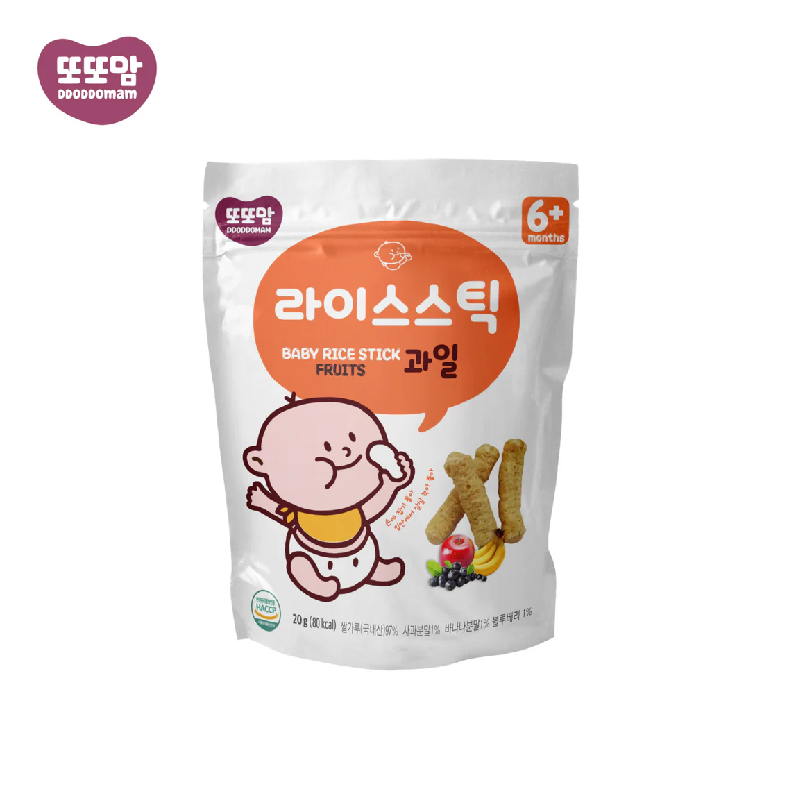 DDODDOMAM Baby Rice Stick 20g - Bundle