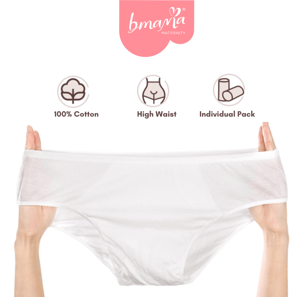 Bmama Full Cotton Disposable Panties (5pcs/pack)