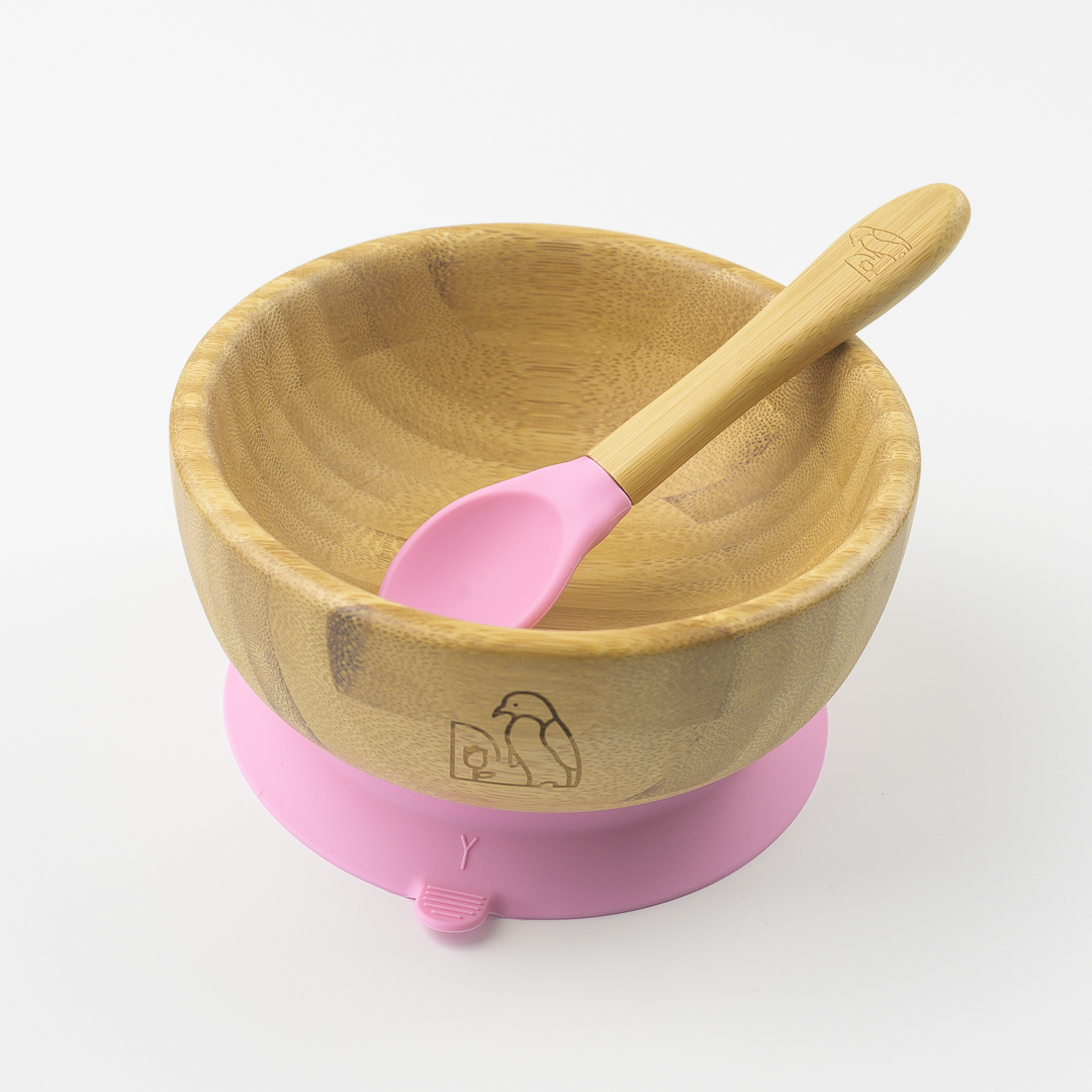 baby-fair MCK Bamboo Bowl Set - Pink