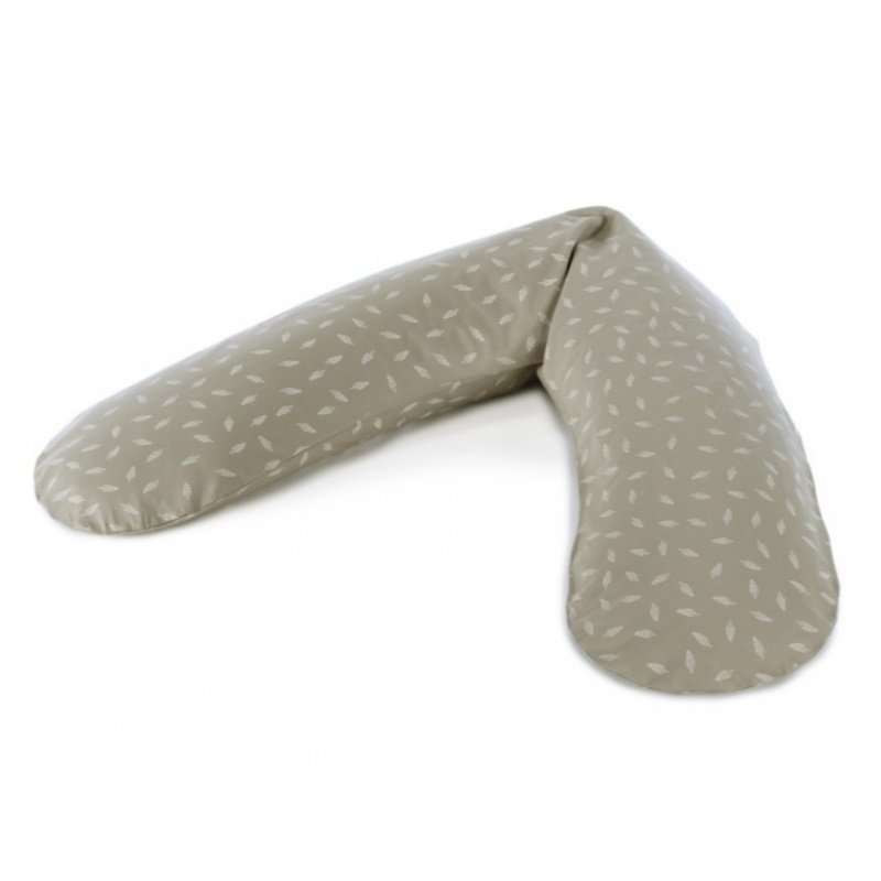 Theraline Comfort Maternity Cushion - Dancing Leaves Taupe