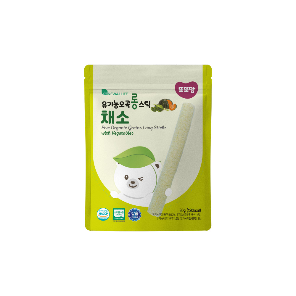 [Bundle of 4] DDODDOMAM Five Organic Grains Long Sticks