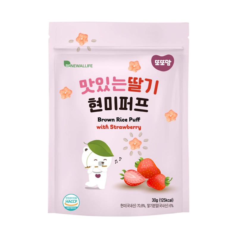 [Bundle] DDODDOMAM Pure Rice Puff - Strawberry