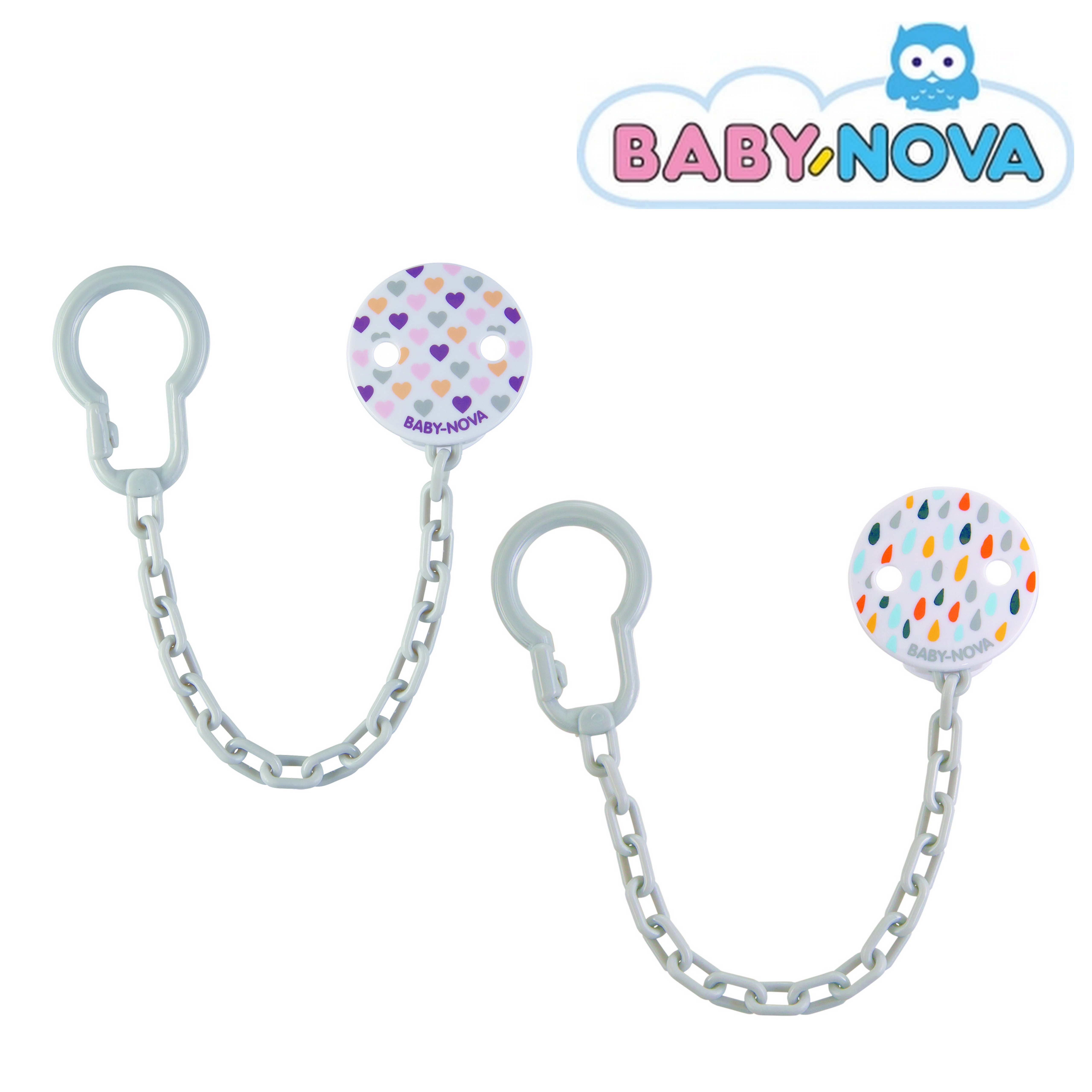 baby-fair Baby Nova Pacifier (Chain / Holder)