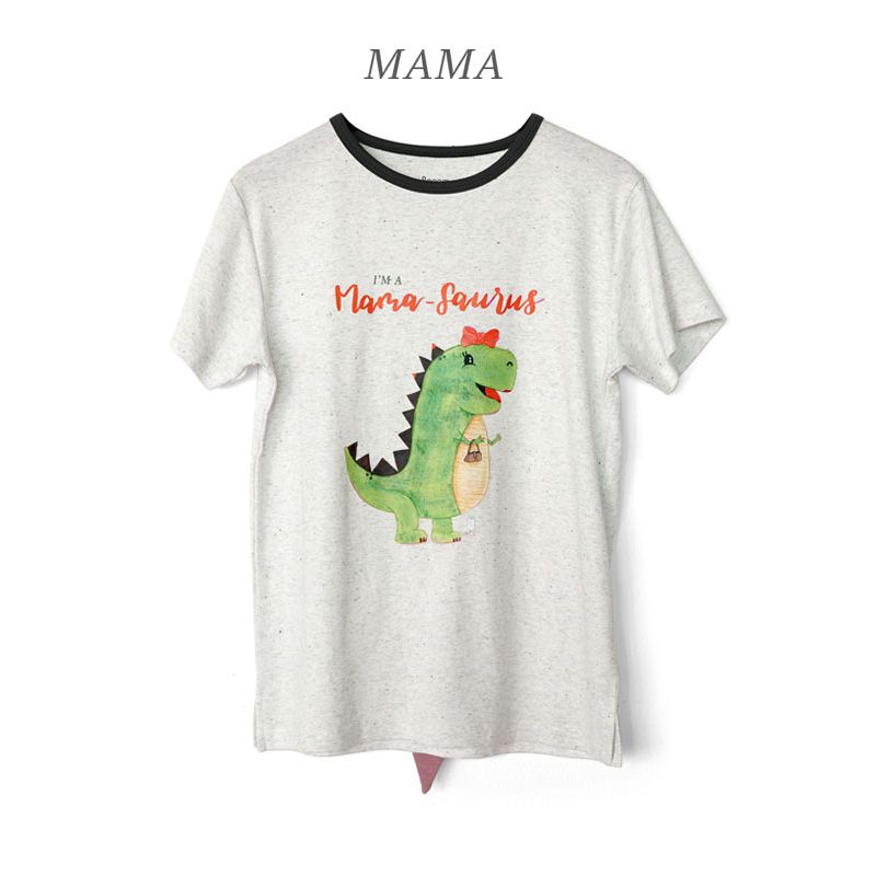 Lagom Kids Dino Mama SS Tee