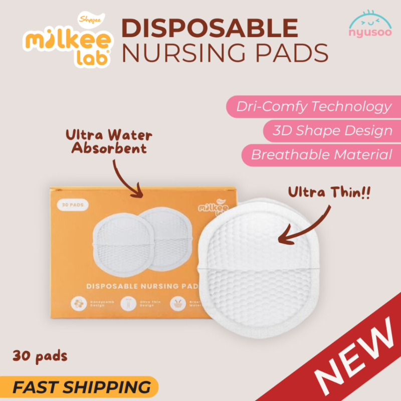 Milkee Lab Nursing Pad 30PCS (2 PACKS)