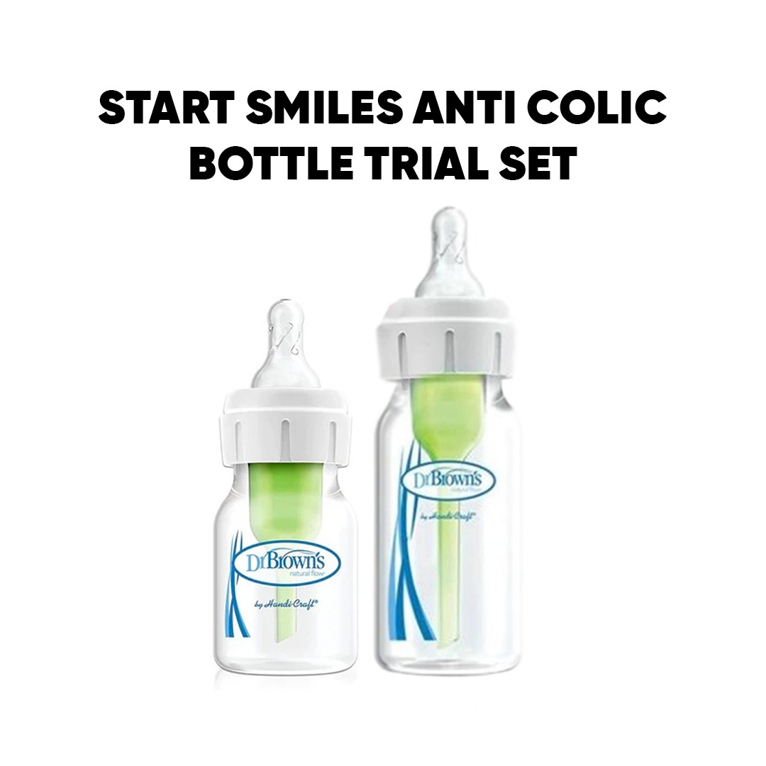 Dr Brown's Start Smiles Anti Colic Bottle Trial Set