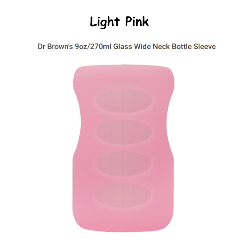 Dr Brown's 270ml Wide Neck Glass Bottle Sleeve