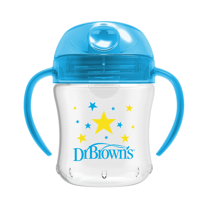 Dr Brown's 180ml Soft Spout Transition Cup w/Handle, 6m+