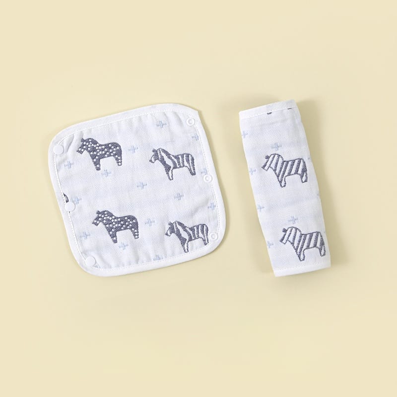 Mummykidz Drool Pad (6 Layer Muslin Gauze)