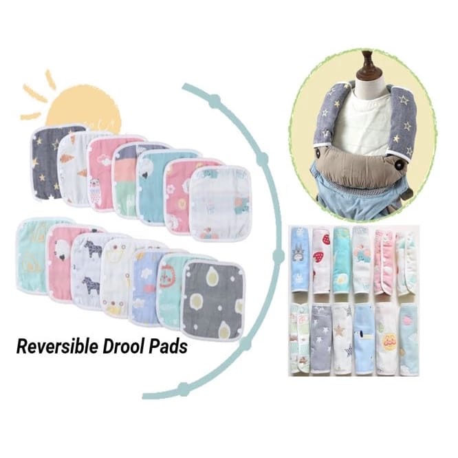 Mummykidz Bundle of 2 - Drool pad (1 Pair) *Choose Design at Booth