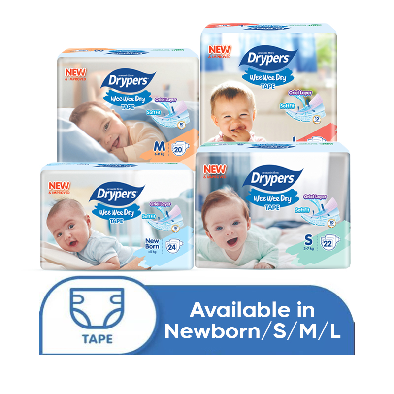 Drypers Wee Wee Dry Diapers