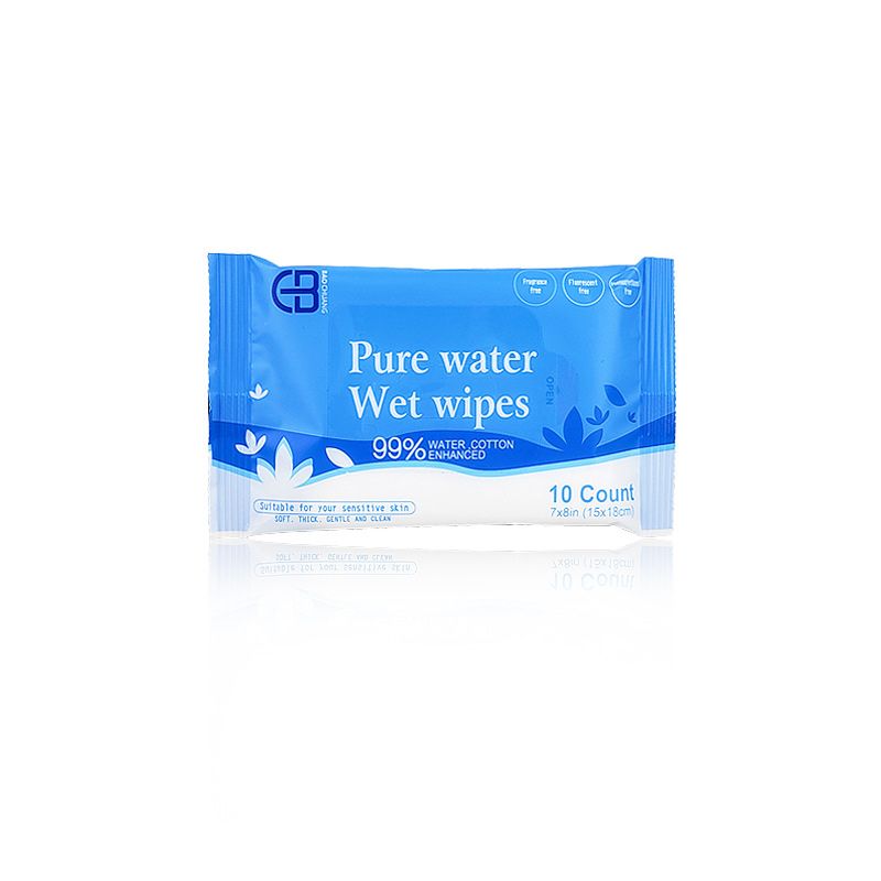 Mummykidz Edi Pure Water Wet Wipes - 10 Sheets