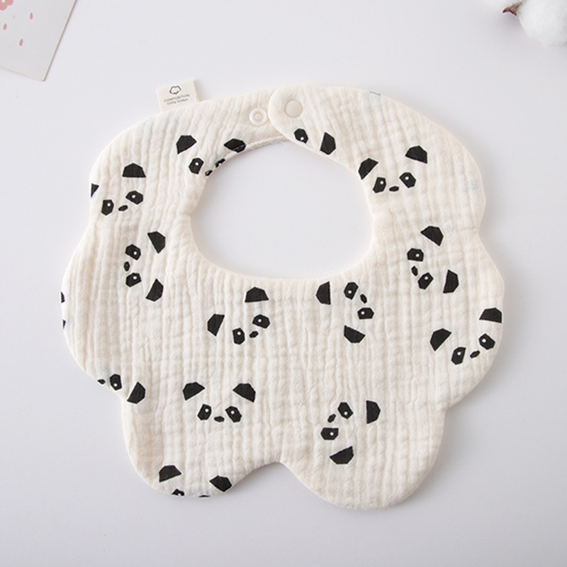 EM Cotton Round Bibs (Assorted)