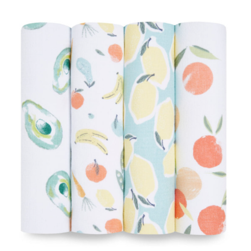 Aden + Anais Muslin Swaddle (4 Pack) - Farm to Table