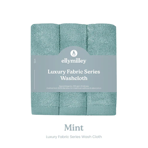 Elly Milley Bundle Wash Cloth Set + Hooded Towel